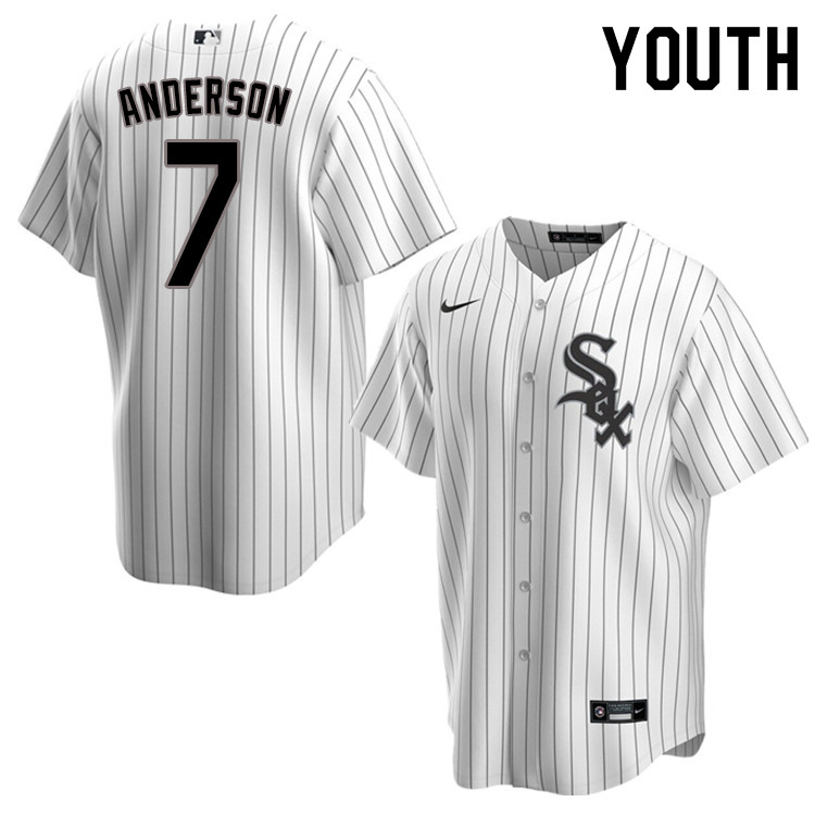 Nike Youth #7 Tim Anderson Chicago White Sox Baseball Jerseys Sale-Pinstripe